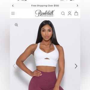 bombshell sportswear keyhole bra S . New NEW